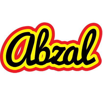 Abzal flaming logo