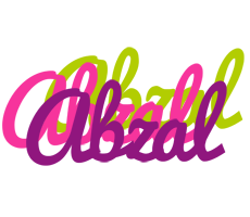 Abzal flowers logo