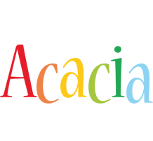 Acacia birthday logo