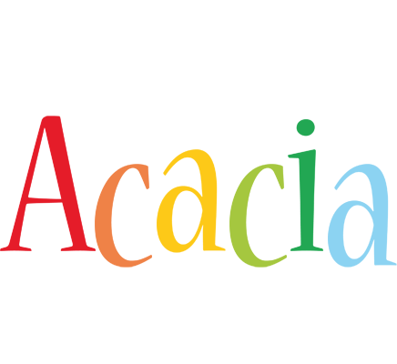 Acacia birthday logo