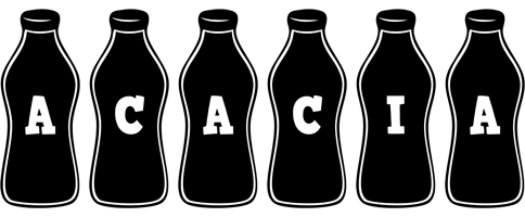 Acacia bottle logo