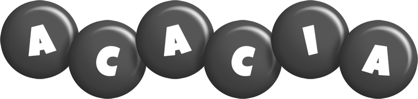 Acacia candy-black logo