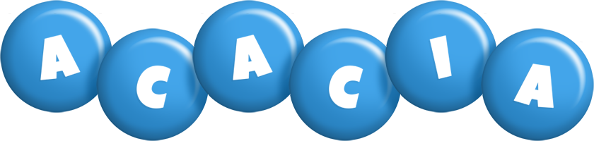 Acacia candy-blue logo