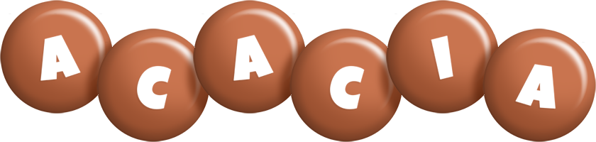 Acacia candy-brown logo