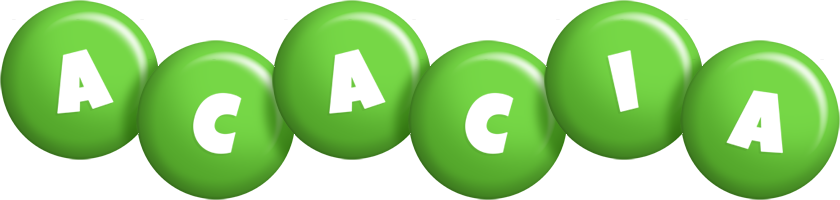 Acacia candy-green logo