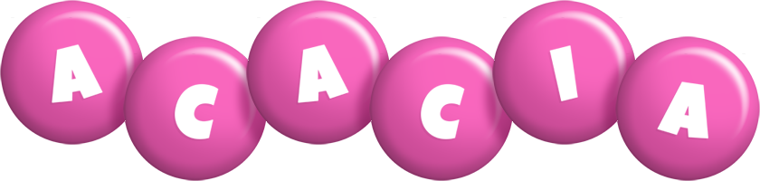 Acacia candy-pink logo