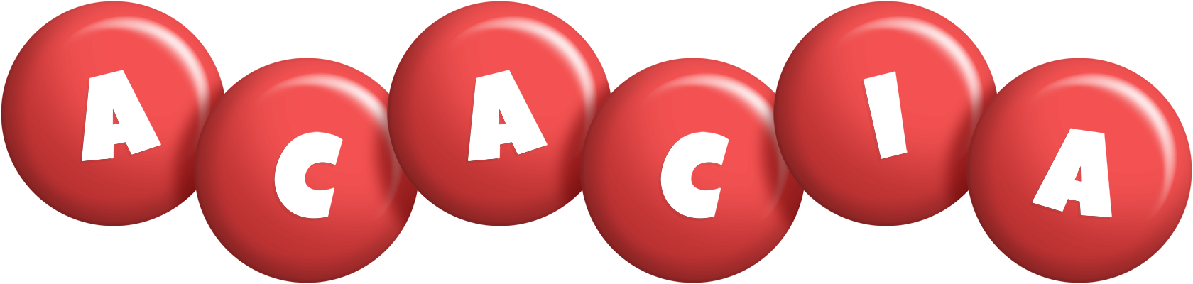 Acacia candy-red logo