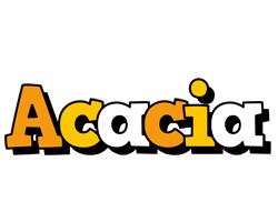 Acacia cartoon logo