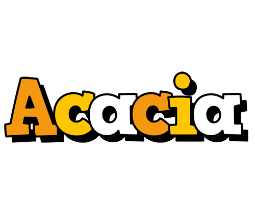 Acacia cartoon logo