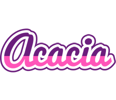 Acacia cheerful logo