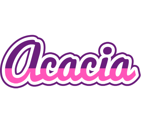 Acacia cheerful logo