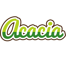 Acacia golfing logo