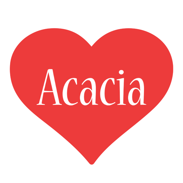 Acacia love logo