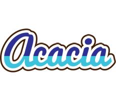 Acacia raining logo