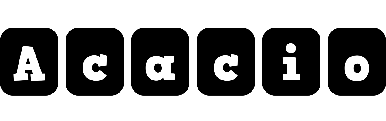Acacio box logo