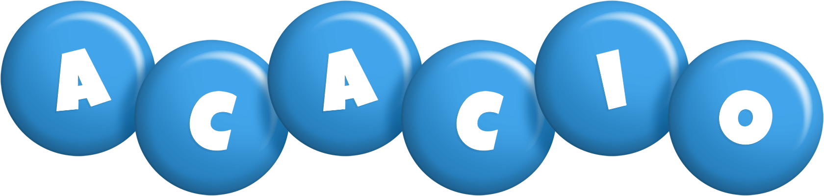 Acacio candy-blue logo