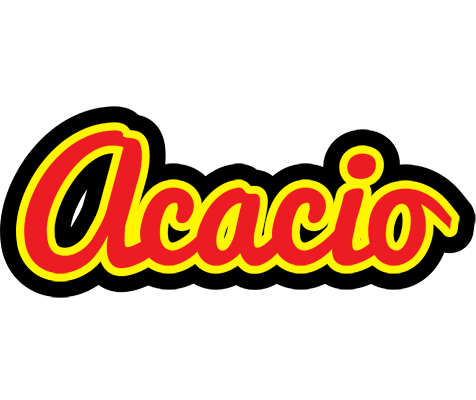 Acacio fireman logo