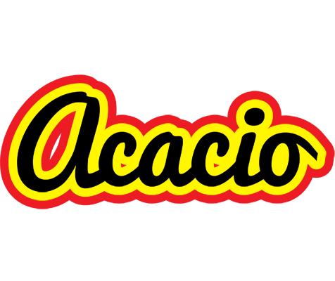 Acacio flaming logo