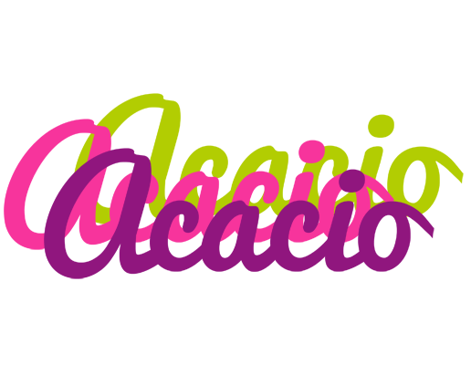 Acacio flowers logo