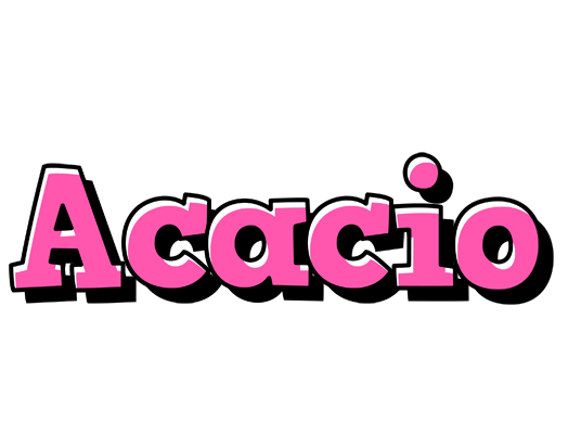 Acacio girlish logo