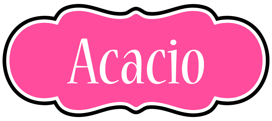Acacio invitation logo