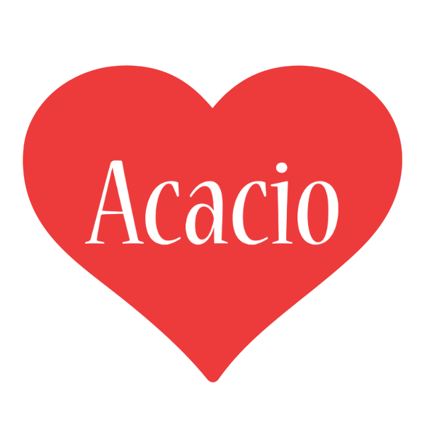 Acacio love logo