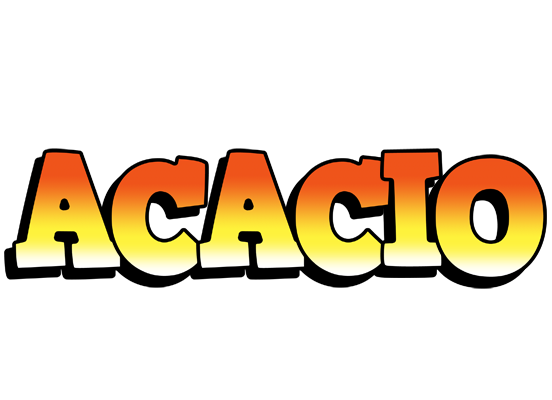 Acacio sunset logo
