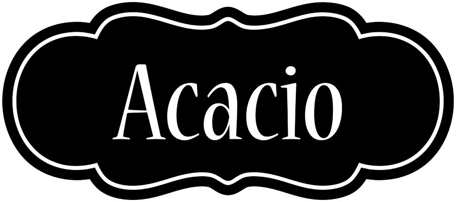 Acacio welcome logo