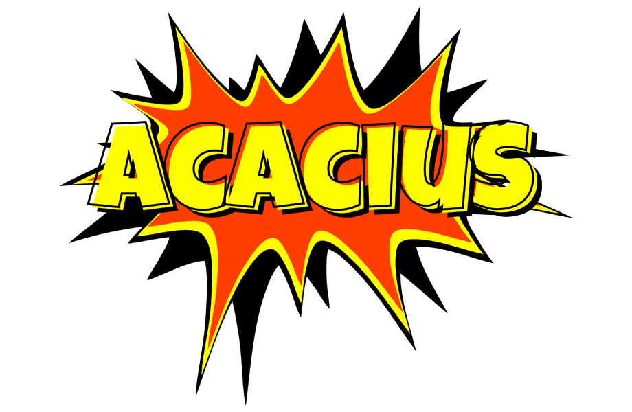 Acacius bazinga logo