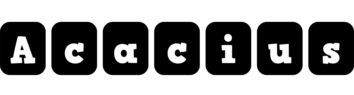 Acacius box logo