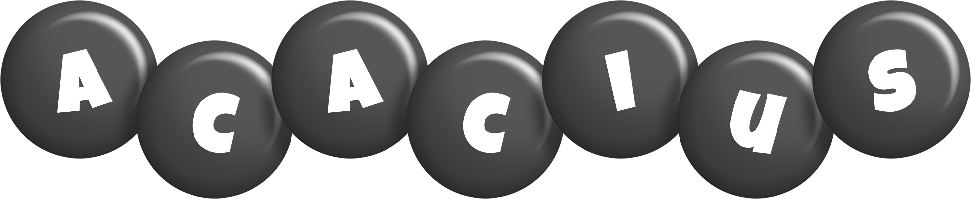 Acacius candy-black logo
