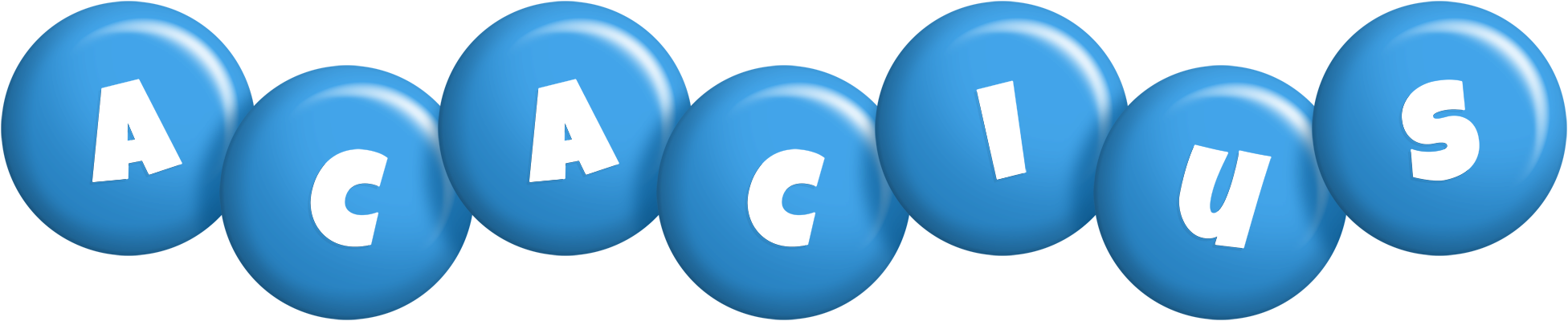 Acacius candy-blue logo