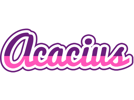 Acacius cheerful logo