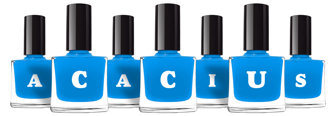 Acacius glossy logo