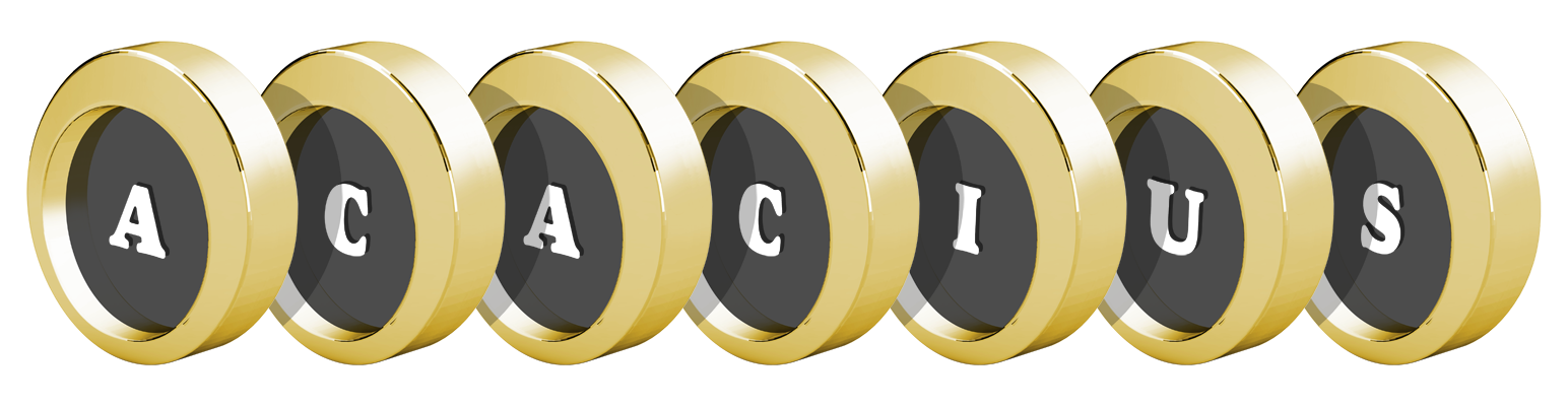 Acacius gold logo