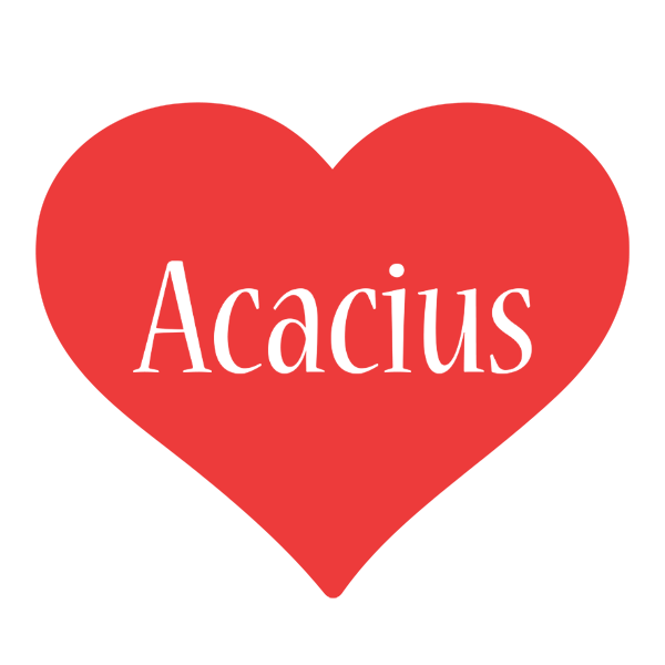 Acacius love logo
