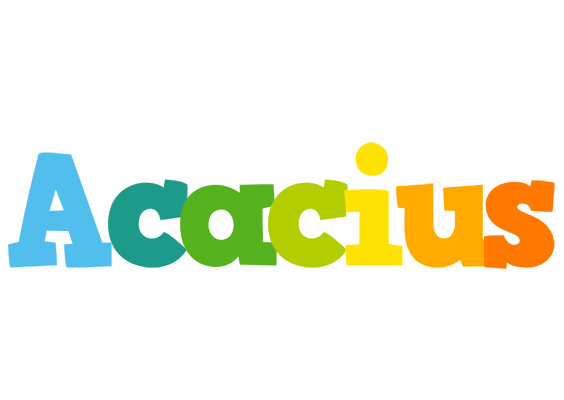 Acacius rainbows logo