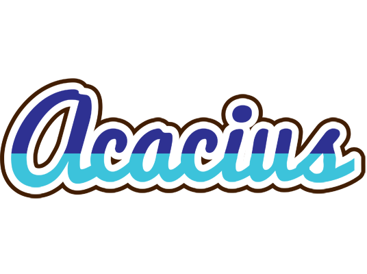 Acacius raining logo
