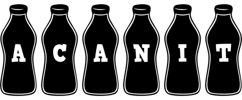 Acanit bottle logo