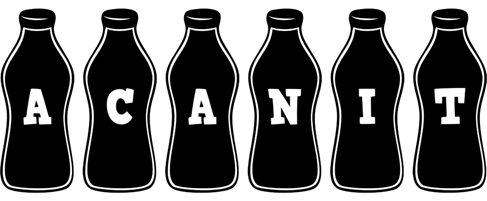 Acanit bottle logo