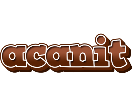 Acanit brownie logo