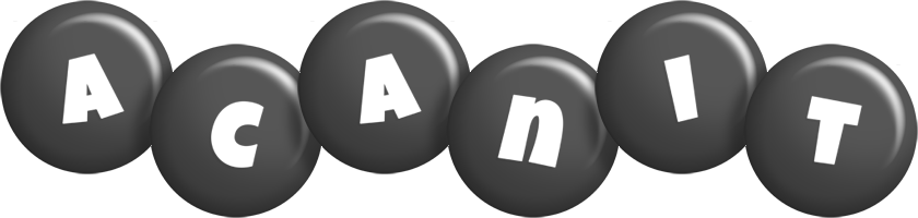 Acanit candy-black logo