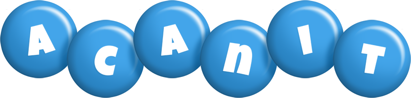Acanit candy-blue logo