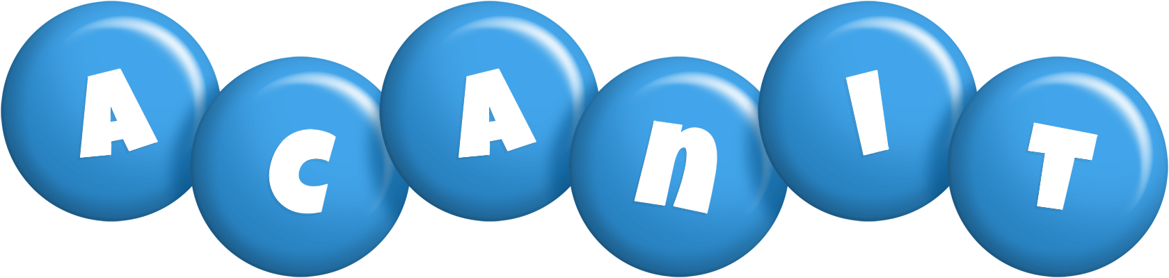 Acanit candy-blue logo
