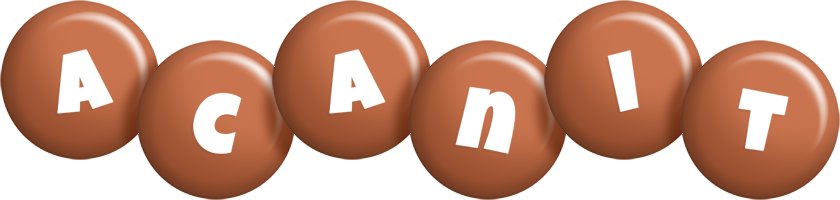 Acanit candy-brown logo
