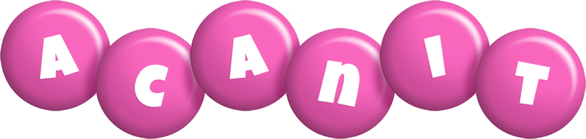 Acanit candy-pink logo