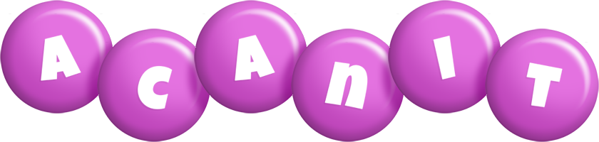 Acanit candy-purple logo