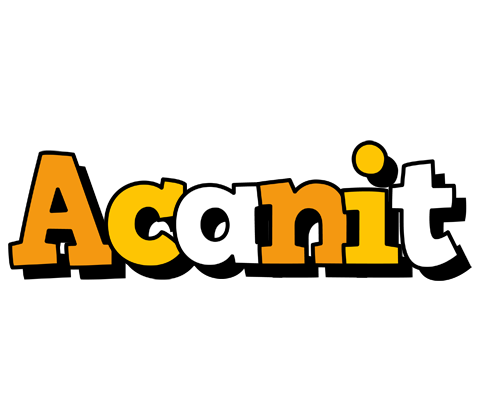 Acanit cartoon logo
