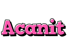 Acanit girlish logo