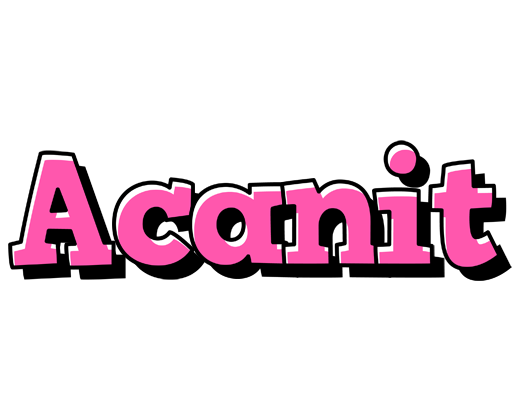 Acanit girlish logo